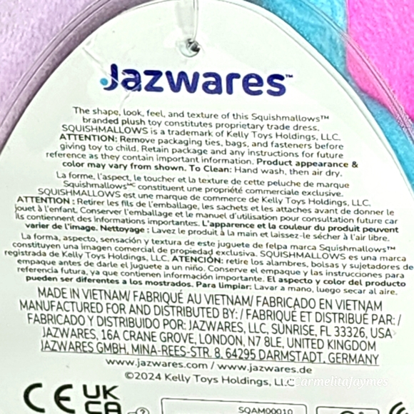 GLYPTODON 🐢 Adopt Me! Plush w FREE Virtual Item Code Original Squishmallow NWT - Picture 8 of 8